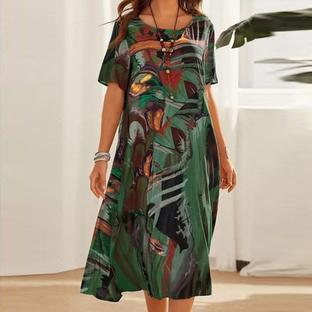 Aria - Comfortable Colourful Dress