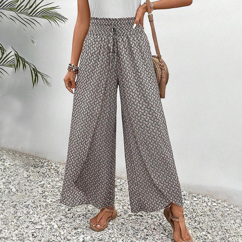 TEAGAN - WIDE-LEG LEISURE PANTS