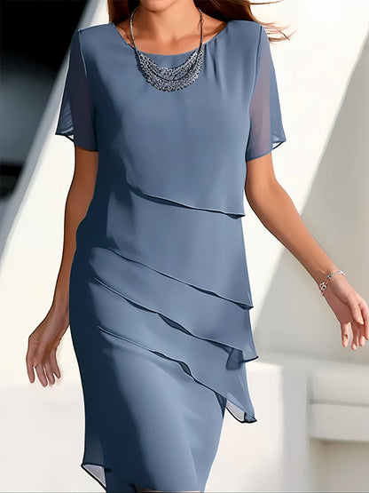 CHELSEA | Elegance and Comfort Chiffon Dress