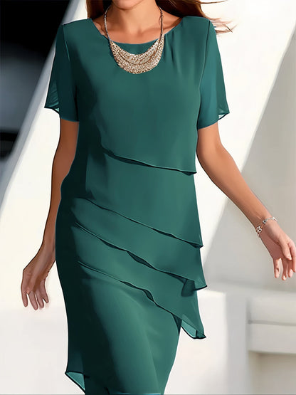 CHELSEA | Elegance and Comfort Chiffon Dress