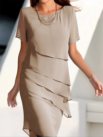 CHELSEA | Elegance and Comfort Chiffon Dress